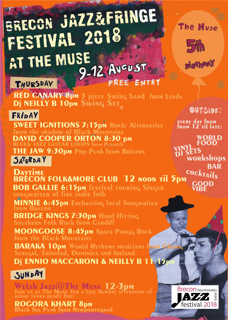 BRECON JAZZ & FRINGE FESTIVAL AT THE MUSE - FYI Brecon